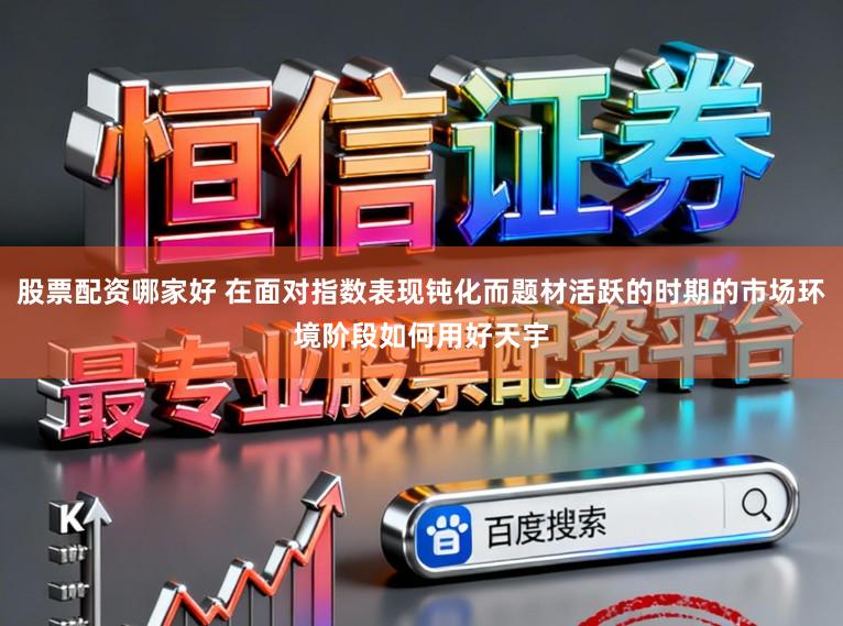 股票配资哪家好 在面对指数表现钝化而题材活跃的时期的市场环境阶段如何用好天宇