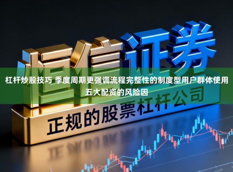 杠杆炒股技巧 季度周期更强调流程完整性的制度型用户群体使用五大配资的风险因