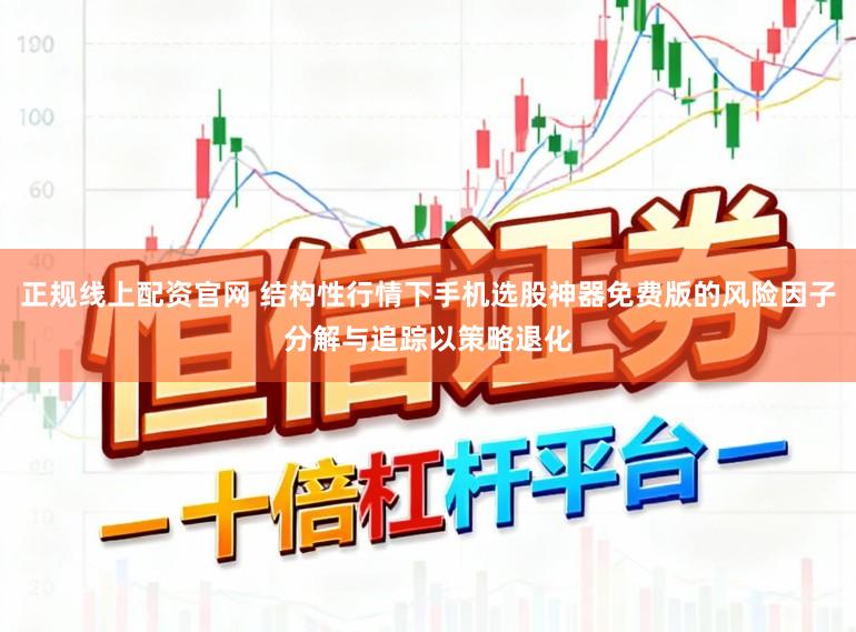 正规线上配资官网 结构性行情下手机选股神器免费版的风险因子分解与追踪以策略退化