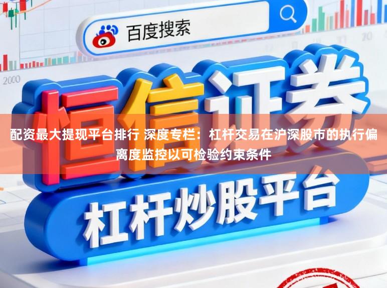 配资最大提现平台排行 深度专栏:杠杆交易在沪深股市的执行偏离度监控以可检验约束条件