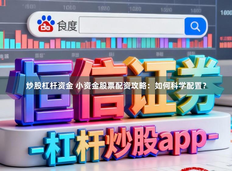 炒股杠杆资金 小资金股票配资攻略：如何科学配置？
